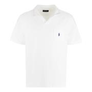 Katoenen Towelling Polo Shirt Voorzak Polo Ralph Lauren , White , Here...