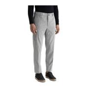 Katoenen fluwelen chino broek Peserico , Gray , Heren