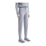 Wol, zijde en kasjmier joggers Peserico , Gray , Dames