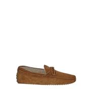 Leren Loafer Schoen Tod's , Brown , Heren