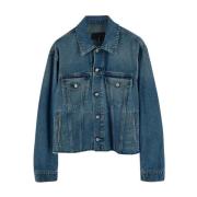 Herenjas, Stijlvolle Kleding MM6 Maison Margiela , Blue , Heren