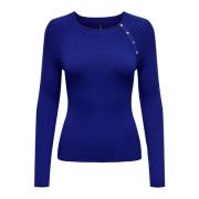 Stijlvolle Breiwerk Collectie Only , Blue , Dames