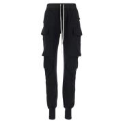 Katoenen Megacargo Broek Rick Owens , Black , Dames