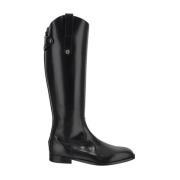 Leren High Boot Dolce & Gabbana , Black , Heren