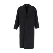 Wollen jas in klassieke stijl Dolce & Gabbana , Black , Heren