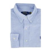 Blauw casual overhemd met lange mouwen Polo Ralph Lauren , Blue , Here...