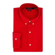 Rood casual shirt katoen Polo Ralph Lauren , Red , Heren