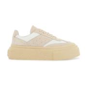 Chunky Sole Gambetta Sneakers MM6 Maison Margiela , Beige , Dames