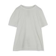 Katoenen T-shirt met korte lengte Rick Owens , White , Heren