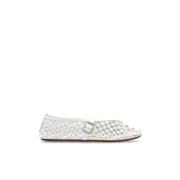 Ballerina's met decoratieve afwerking Alaïa , White , Dames