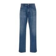 Klassieke katoenen jeans Dolce & Gabbana , Blue , Heren