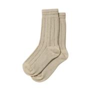 Lurex sokken Peserico , Beige , Unisex