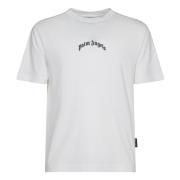 Stijlvolle T-shirts en Polos Collectie Palm Angels , White , Heren