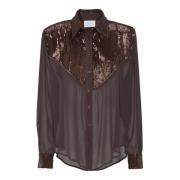 Rocket Shirt MVP wardrobe , Brown , Dames