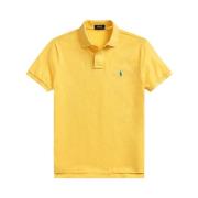 Casual T-shirt voor mannen Polo Ralph Lauren , Yellow , Heren