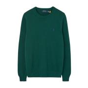 Geborduurde Groene Jersey Sweaters Polo Ralph Lauren , Green , Heren