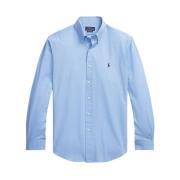 Blauw Polo Shirt met Pony Logo Polo Ralph Lauren , Blue , Heren