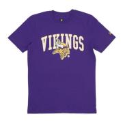 Minnesota Vikings Concept T-shirt New Era , Purple , Heren