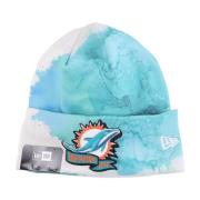 Miami Dolphins NFL Sideline Gebreide Muts New Era , Multicolor , Heren