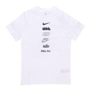 Witte Tee Club T-shirt Nike , White , Heren