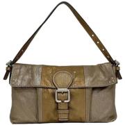 Pre-owned Leather shoulder-bags Chloé Pre-owned , Gray , Dames