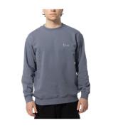 Klassiek Logo Crewneck Skate Brand Dime Mtl , Gray , Heren