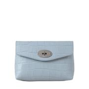 Darley Cosmetische Pouch, Poplin Blauw Mulberry , Blue , Dames