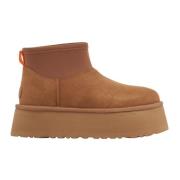 Klassieke Mini Dipper Laars UGG , Brown , Dames