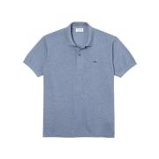 Heldere Blauwe T-shirts en Polos Lacoste , Blue , Heren