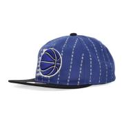 Orlando Magic Gestreepte Snapback Pet Mitchell & Ness , Blue , Heren