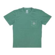 Zak Pigment Tee Groen T-shirt Element , Green , Heren