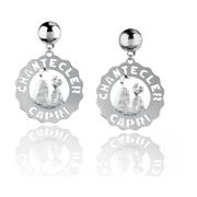 Donna - C.38910 - Logo - Oorbellen Logo in zilver Chantecler , Gray , ...