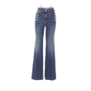 Vintage Blauwe Jeans Gemaakt in Italië Elisabetta Franchi , Blue , Dam...