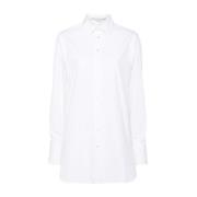 Gesnapt Overhemd Stella McCartney , White , Dames