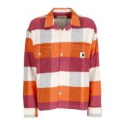 Geruite Flanellen Overhemd Lange Mouwen Carhartt Wip , Multicolor , Da...