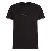 Handtekening T-shirt Tommy Hilfiger , Black , Heren