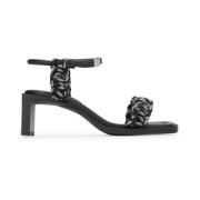 Stijlvolle Sandalen voor de Zomer Tommy Hilfiger , Black , Dames