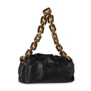 Pre-owned Leather pouches Bottega Veneta Vintage , Black , Dames