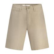 Bruine Bermuda Shorts met Logo Guess , Brown , Heren