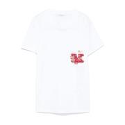 Witte T-shirts en Polos met Zak Max Mara , White , Dames