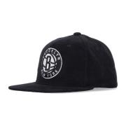 NBA Brooklyn Nets Velvet Cap Mitchell & Ness , Black , Heren