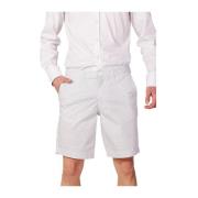 Katoenen Bermuda Shorts Heren Collectie Armani Exchange , White , Here...