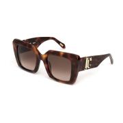 Bruin Verloop Zonnebril Sjc104 0752 Just Cavalli , Brown , Dames