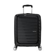 Flashline Stijlvolle Trolley American Tourister , Black , Unisex