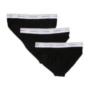 Comfortabele Basic Briefs Set Dsquared2 , Black , Heren