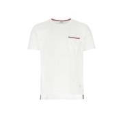 RWB Zak T-shirt in Medium Gewicht Jersey Thom Browne , White , Heren