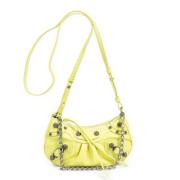 Pre-owned Leather balenciaga-bags Balenciaga Vintage , Yellow , Dames