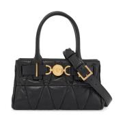 Gewatteerde Medusa Handtas Versace , Black , Dames