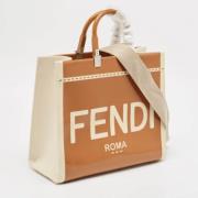 Pre-owned Canvas fendi-bags Fendi Vintage , Brown , Dames