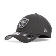 Gebogen Visor Hat NFL Draft Las Vegas Raiders New Era , Gray , Heren